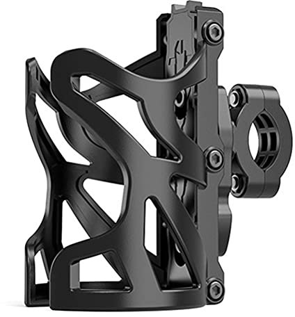 Sahgsa Porte-gobelet de Vélo et Moto - Léger, en Alliage d'Aluminium, Avec Vis et Outils