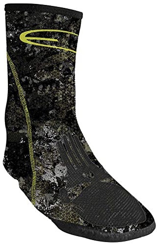 EPSEALON Tactical Stealth Neopren-Hausschuhe, 3 mm, Jagd, Unterwasser-Jagd, Angeln, Tauchen, Apnea, Freediving, Spearfishing Socks (T3)