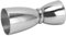 Jigger de Barre en Acier Inoxydable, Précis, Antirouille, élégant, en Forme de Cloche, Outil de Mesure de Tasse Oz pour les et les Maisons, Conception à Large Ouverture