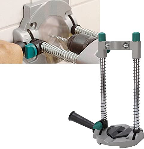 Multi Angle Drill Holder 45 Degree Universal Secure Clamping Drill Guide Adjustable Angle Drilling Tool for Wood Metal Mechanical Components