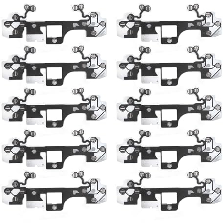 10PCS Leitfähige Folie Tastatur Flexkabel füR Controller V3.0, Ersatz L R Analog Sticks Leitfähige Folie Reparatur Teil Zubehör