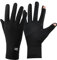 Shengxi Gants de Protection Solaire, Gants de Soie glacée antidérapants Respirant, Ultra Mince Gant Anti UV Femme pour randonnée Cyclisme Golf Conduite pêche Les activités de Plein air, Noir