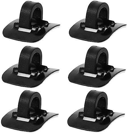 HONMEET Kabelclips Schaltzugklemmen Aus Legierung Selbstklebend Für Fahrrad Kabel Befestigungen Mit Starkem Kleberohrclip