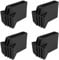 4pcs Ladder Feet Cover, Non Slip Ladder Feet Rubber Pad, Rubber Replacement Step Ladder Feet, Ladder Feet Foot Mat Cushion, Extension Ladder Replacement Part (A)