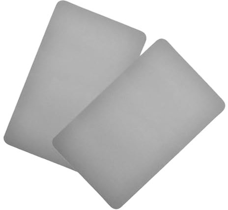 Drfeify PVC Aufblasbare Bootsreparaturflächen für Flöße, Mühelose Anwendung auf Aufblasbare Sofas, 2pcs Gummi -Bootsreparaturflecken (Gray)