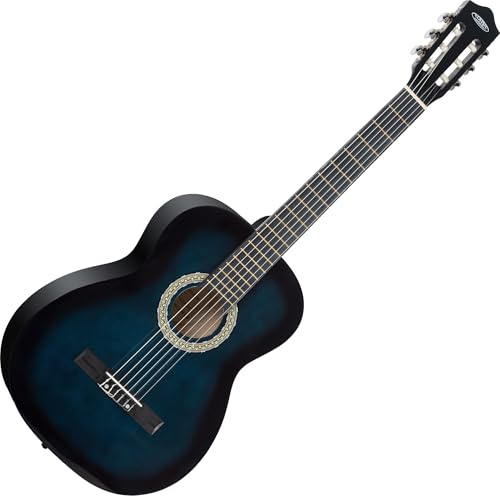 Classic Cantabile Acoustic Series AS-851-BUB 4/4 Klassikgitarre Blueburst | Allgemein, Modell: AS-851-BUB 4/4, Gewicht: 1, 5 kg, Anzahl Saiten: 6, Orientierung: Rechtshänder, Korpus, Decke: Linde, 5 cm