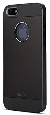 Moshi iGlaze Armour Cover für Apple iPhone 5/5s/SE schwarz