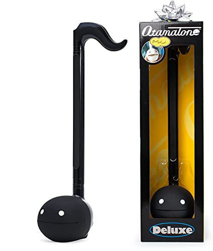 Otamatone Deluxe Black Elektronisches Musik Instrument, Tragbar Digitale Musikinstrumente Synthesizer, Kinder Teenager Erwachsene, Spaß Coole Geburtstag Weihnachten Geschenk Spielzeug