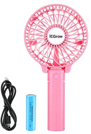iEGrow da Tavolo Ventilatore Potente e Silenzioso, USB Mini Ventilatori da soffitto Colore