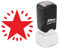 Stempel für Treuekarten mit Sternen.