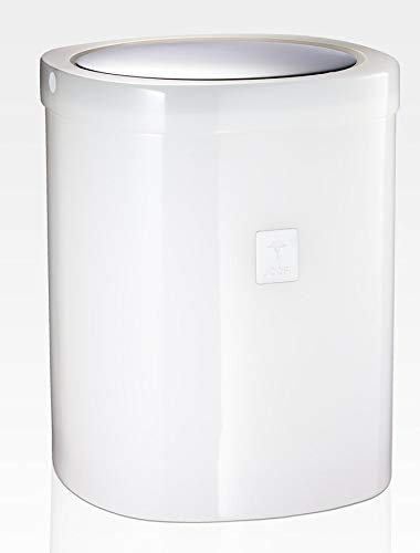 Joop! Crystal LINE Badeimer mit Schwingdeckel Farbe Weiss