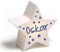 Bambinella® LED Leuchte Schlummerlicht Nachlicht mit Namen personalisiert Deko - 11,5cm x 4cm x 11cm