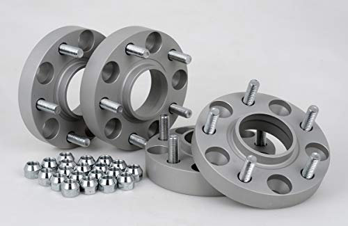 Spurverbreiterung Aluminium 4 Stück (25/30 mm pro Scheibe / 50/60 mm pro Achse) incl. TÜV-Teilegutachten