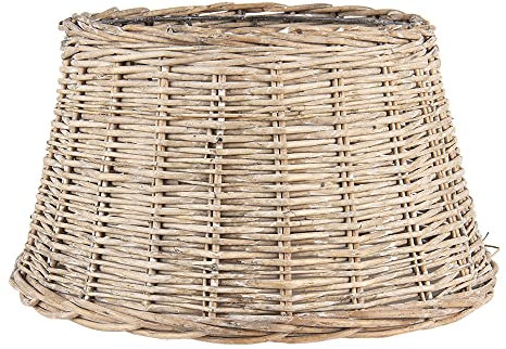 Lampenschirm Rattan Maritim Natur 38 x 22 cm Clayre & Eef E27