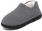 Mishansha Herren Hausschuhe Plüsch Winter Warm Mokassin Rutschfeste Gefüttert Pantoffeln Memory Foam Winterschuh Bequeme, Grün 48