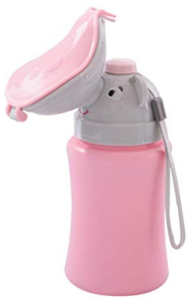 500ML Portable Baby Child Potty Urinal Emergency Toilet for Camping, Car Travel & Outdoor Use – Kids Pee Training Potty Bottle