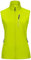 33,000ft Gilet d'extérieur pour Femme, Veste Softshell sans Manche, Gilet de Course Léger, Coupe-Vent, Imperméable et Respirant, Gilet de Sport Décontracté, Vert Citron S