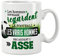 JOLI MUG. Mug foot - les vrais hommes regardent SAINT ETIENNE (ASSE). Cadeau Anniversaire - Noël - fête. Pour amis, famille Céramique haute qualité 11oz - 320 ML (ASSE)