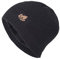 Cappello da Lavoro a Maglia Solido Unisex da Uomo Cappello Invernale Lavorato a Maglia Caldo in Peluche Guanti Nitrile L