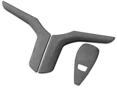 JEZOE Wildleder Auto Lenkrad Schaltknauf Abdeckung Zieraufkleber, für BMW F40 F44 G42 G20 G21 G22 G23 G26 M Performance 2020 2022