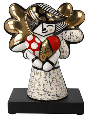 Figur Golden Faith Romero Britto - Pop Art