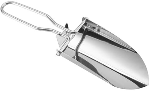 Pala De Jardín, Pala De Mano, Cómoda Pala De Jardín De Acero Inoxidable, Pala De Supervivencia Táctica Portátil Para Acampar En El Jardín, Pala De Jardinería, Herramientas Manuales Para Excavar, Rastr