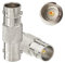 Eightwood BNC Adapter Set - Buchse auf Buchse und Stecker 75 Ohm SDI Verbinder für HD-SDI/3G-SDI/4K/8K SDI Video Kamera Monitor Kabel (2 Stück)