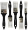 SOLUTION´S HOUSE ® 5 Brochas de Pintura Set de Pinceles de Pintura para Todo Tipo de Superficies y Pinturas | Pincel con Cerdas Fuertes y Resistentes