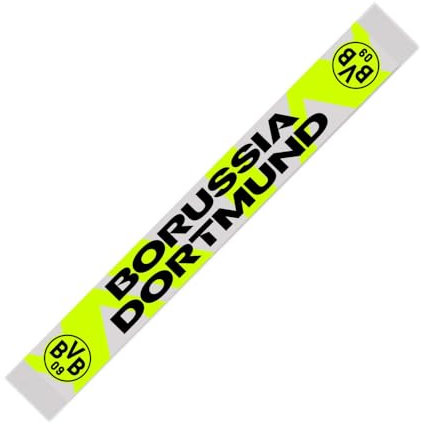 Borussia Dortmund Schal - Neon - Strickschal Fanschal BVB 09