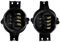 Fendinebbia con lampadine a LED, 1 Coppia di fendinebbia paraurti Anteriore 55077475Ae, 2002-2008 per Dodge per RAM 1500, Lente fumé