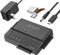 Alxum Adaptateur SATA avec Offline Clone, Convertisseur de Lecteur de Disque Dur Externe Type-C 5Gbps pour disques durs SATA 2,5/3,5 SSD et disques durs IDE 3,5，Adaptateur d'alimentation 12V2A Inclus