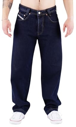 Picaldi Zicco 471 Herren Jeans | Loose Tapered Fit | Karottenschnitt Hose | Locker & Bequem geschnitten | Dark Navy