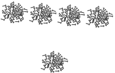 Gatuida 5sets Ring Doorbell Screws Replacement Kit Chime Replacement Screws Set for Ring Doorbell 100pcs*5