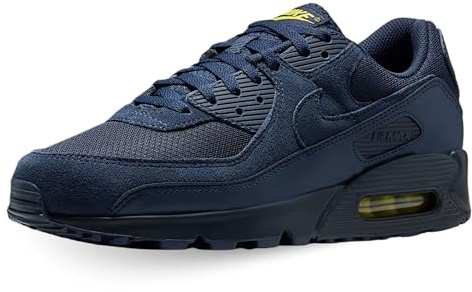 NIKE Homme Air Max 90 Sneaker, Obsidian Obsidian Lightening, 42 EU