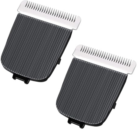 2 Pack Replacement Blade for Manscaped Lawn Mower Electric Groin Hair Trimmer Blade, Hygienic Snap-In Replacement Clipper Blades for Manscaped Lawn Mower 4.0 3.0 2.0,Black