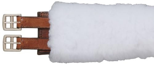 Tough 1 Fleece Girth Cover, White