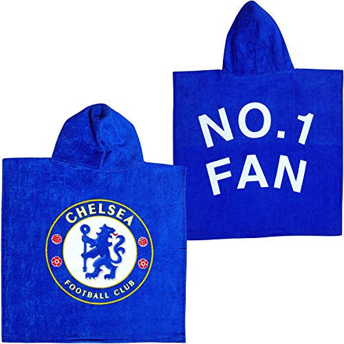 Chelsea FC Offizielles Kinder Poncho Handtuch