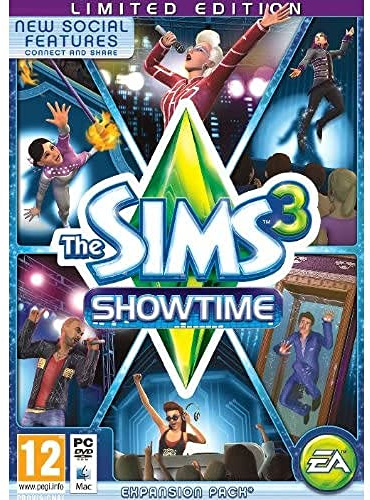 NEW & SEALED! The Sims 3 Showtime Limited Edition PC Mac DVD Game UK PAL