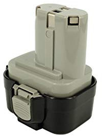 NiMH 3000mAh 9,60V Kompatibler Ersatz für Makita 6207D, 6207DWDE, 6222D, 6226D , 6226DWBE, 6260D, 6261D, 6503D, 6908D, 6908DWA, 6909D, passen für Teilnummer 192697-A, 193058-7, 193099-3, 193156-7, 9133, 9134, 9135, 9135A Werkzeug Akku