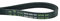 Bosch Siemens 00600151 600151 - Correa dentada para secadora (330 PH, 5 E, secadora automática)