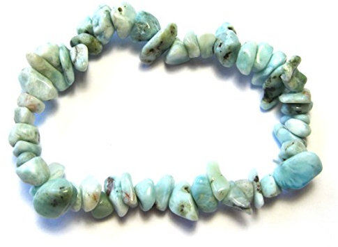 Splitter-Armband Larimar hellblau