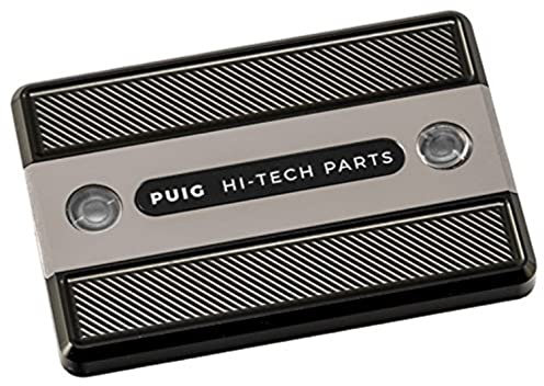 Puig 9267P Tapa Depósito Líquido de Freno para Yamaha, Plata