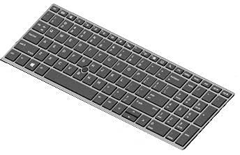 HP L14366-B31 Teclado refacción para notebook - Componente para ordenador portátil (Teclado, Holandés, Retroiluminación de teclado, HP, EliteBook 850 G5)