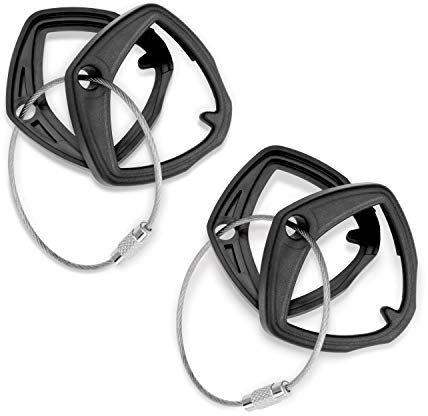 Big Bike Parts 41-182BK Can-Am Spyder Schlüsselhüllen, Schwarz, 2 Stück
