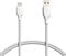 Amazon Basics Câble de transfert de données et chargement rapide USB-C vers USB-A 2.0,480Mbit/s certifié USB-IF,pour Apple iPhone16/15,iPad,Samsung Galaxy,tablettes,ordinateurs portables, 0.9 m, blanc