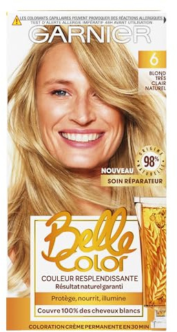 Garnier - Belle Color - Tinte permanente Rubio - 06 Rubio muy claro natural