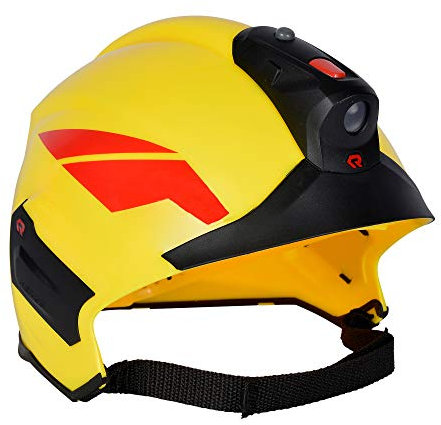 Simba 108101000 - Rosenbauer Feuerwehrhelm für Kinder, mit Abnehmbarer Helmlampe, größenverstellbarer Feuerwehr Helm für Jungen und Mädchen ab 3 Jahren