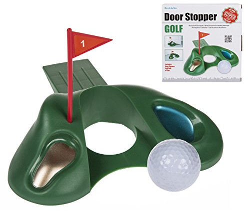 Golf Plastic Door Stop, 20cm Novelty Mens Boys Christmas Xmas Birthday Top Selling Gift Present Stocking Filler