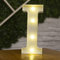 Tiardey Brief Lichter LED Symbol Form, Alphabet Kunststoff Festzelt Tischlampen, Leuchten Wörter, Geburtstag Hochzeit Party Everyday Home Wandbehang Dekor-I