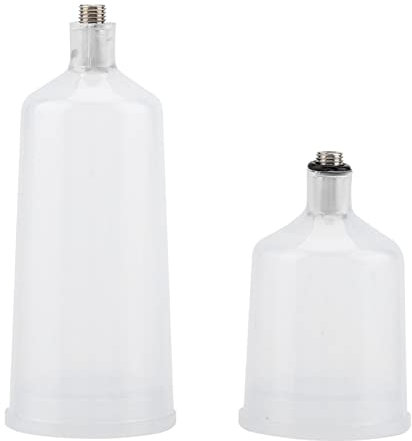 20 Ml und 40 Ml Sprühbecher, Unterlagen für Autositze Zubehör Kunststoff-Sprühpistolen Airbrush-Becher Topf Schwerkraft-Zufuhr Farbbecher Ersatztopf